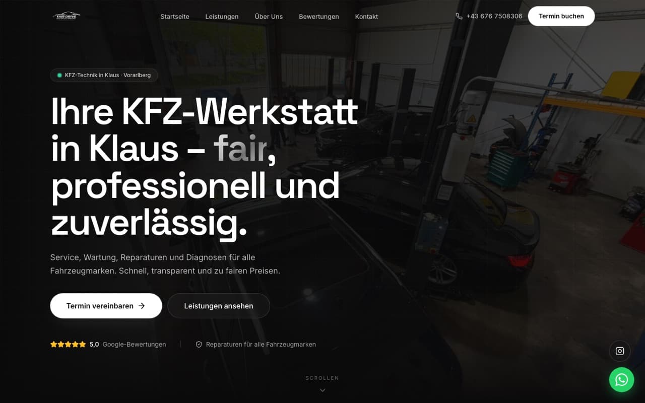 Vorschau der Website von Fair Drive KFZ-Technik, Klaus